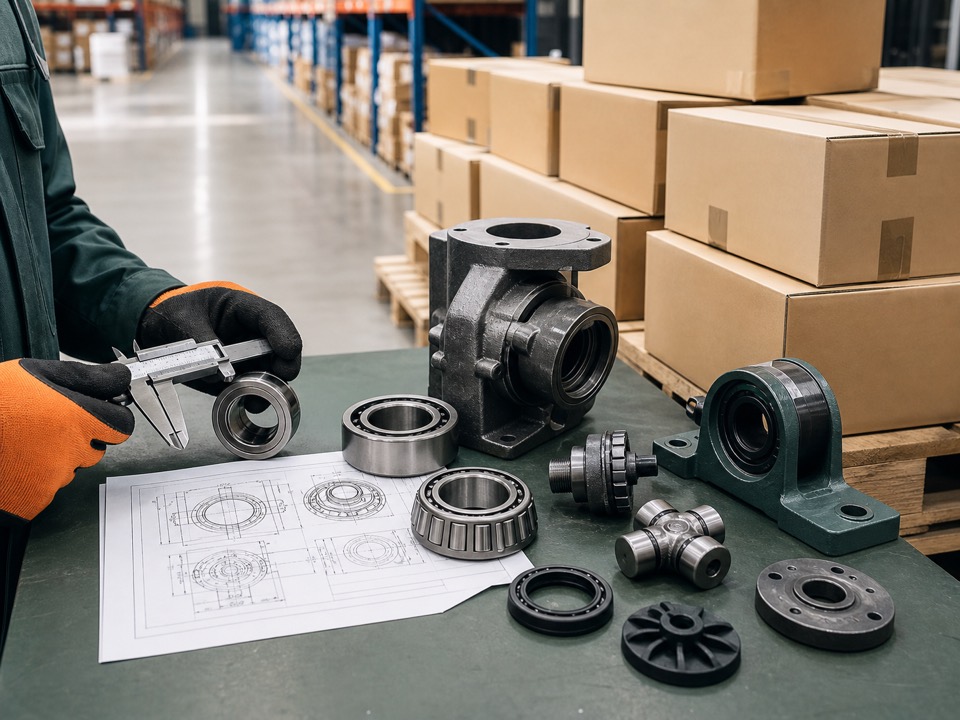 Ruedas y componentes industriales a medida